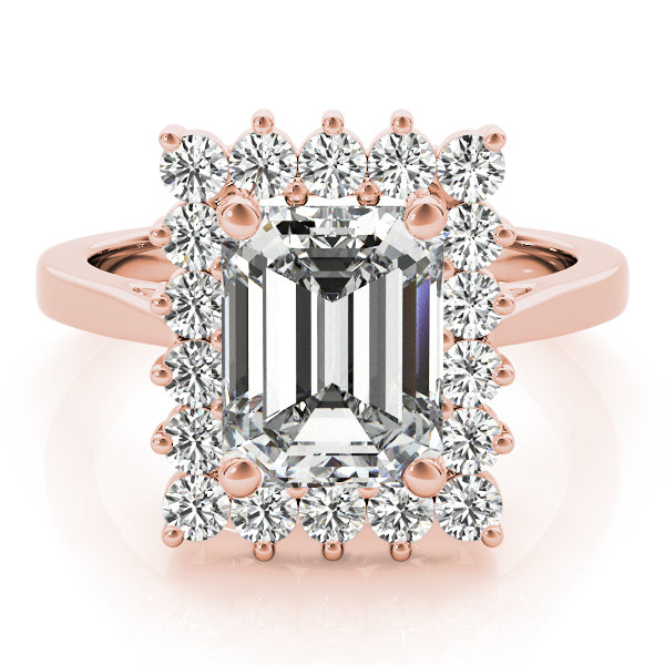 Emerald Gemstone Engagement Ring · 0.72 ct tw