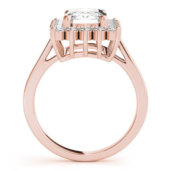 Emerald Gemstone Engagement Ring · 0.72 ct tw