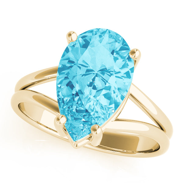 Pear Gemstone Fashion Ring