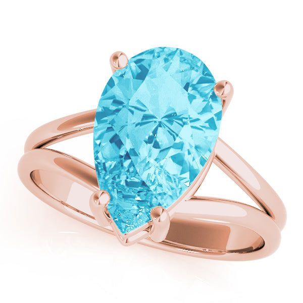 Pear Gemstone Fashion Ring