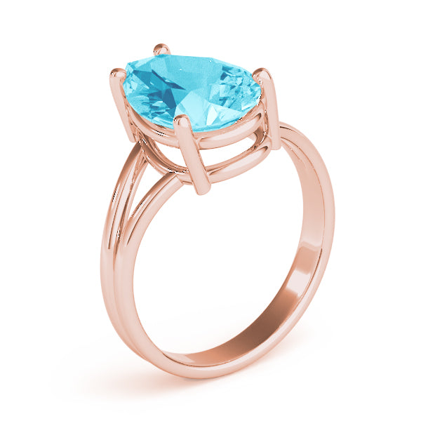 Pear Gemstone Fashion Ring