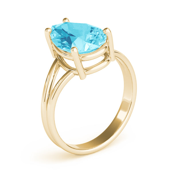 Pear Gemstone Fashion Ring