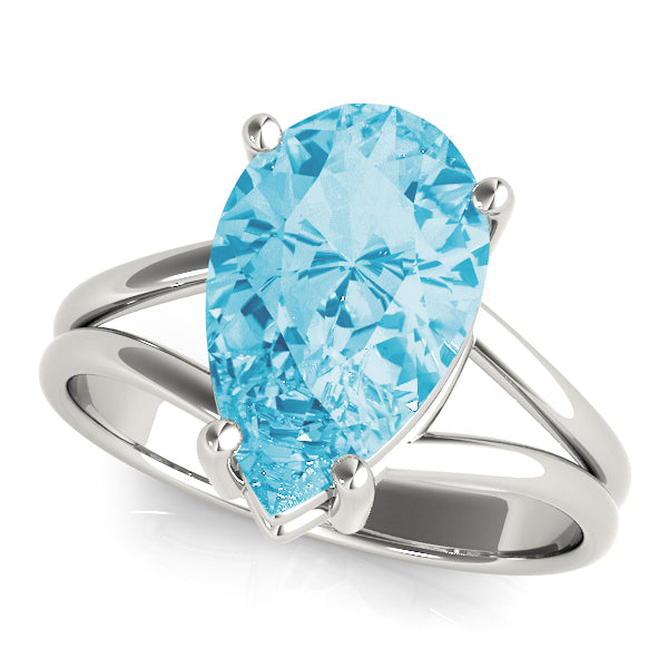 Pear Gemstone Fashion Ring
