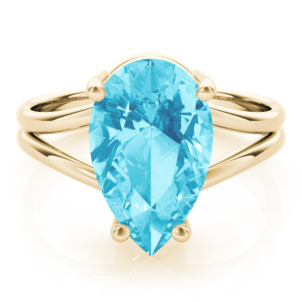 Pear Gemstone Fashion Ring