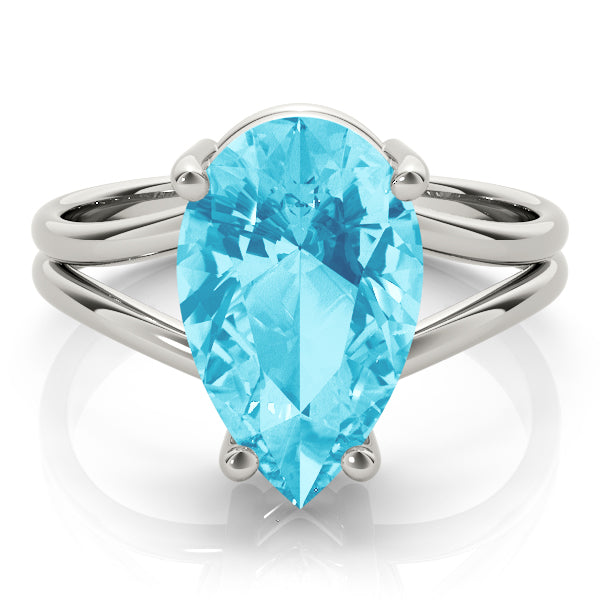 Pear Gemstone Fashion Ring