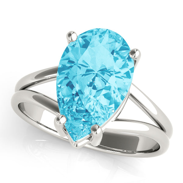 Pear Gemstone Fashion Ring