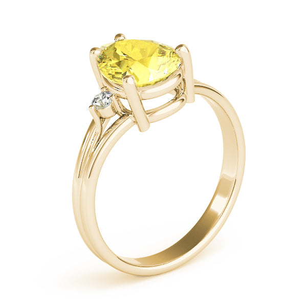 Pear Gemstone Fashion Ring · 0.12 ct tw