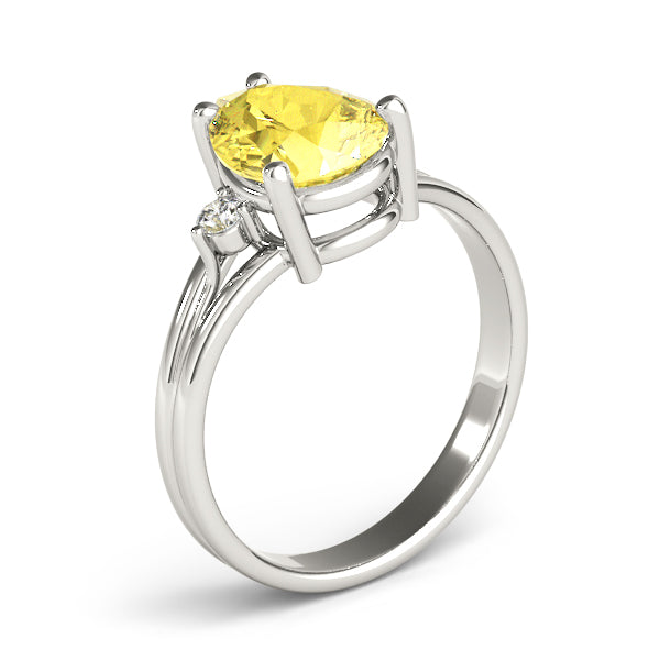Pear Gemstone Fashion Ring · 0.08 ct tw
