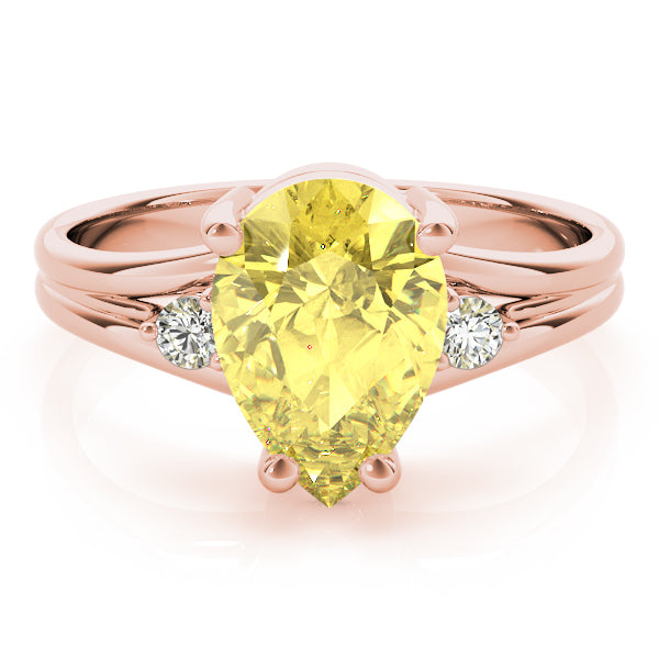 Pear Gemstone Fashion Ring · 0.08 ct tw