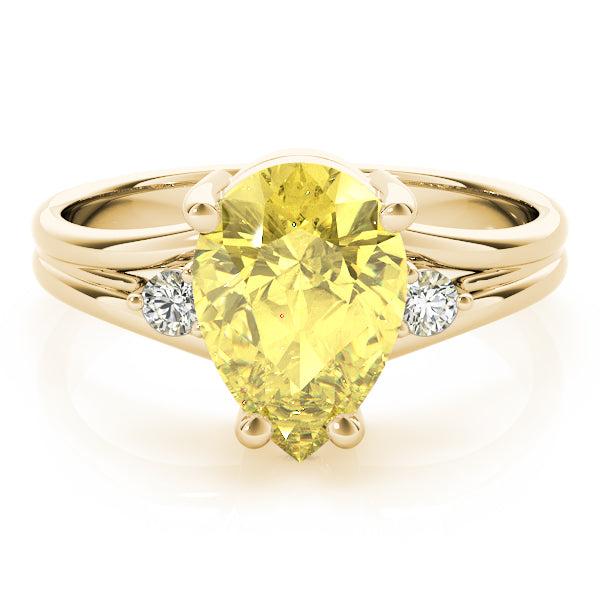 Pear Gemstone Fashion Ring · 0.08 ct tw