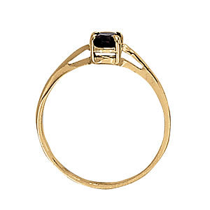 Oval Gemstone Fashion Ring