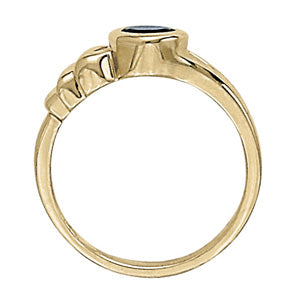 Round Gemstone Fashion Ring · 0.47 ct tw