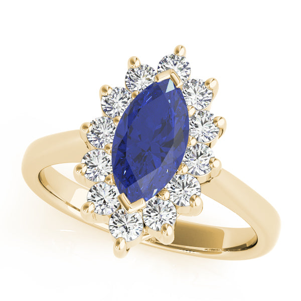 Marquise Gemstone Engagement Ring · 0.56 ct tw