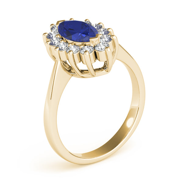 Marquise Gemstone Engagement Ring · 0.56 ct tw