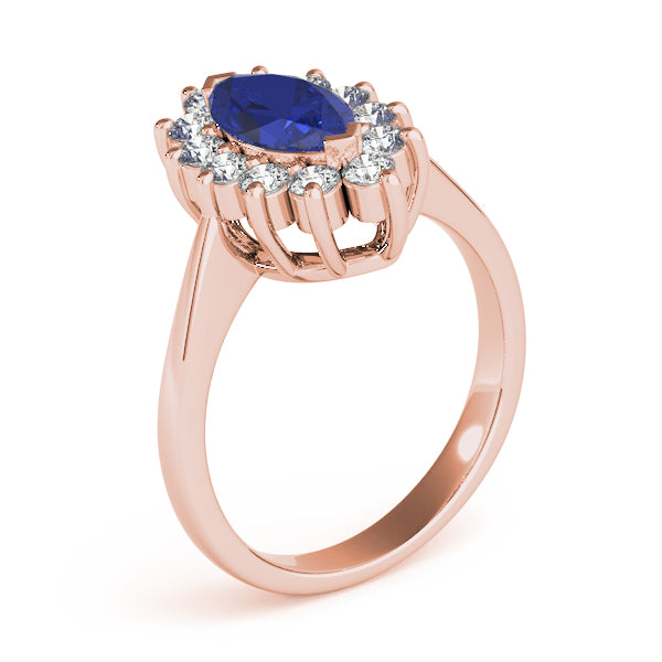 Marquise Gemstone Engagement Ring · 0.56 ct tw