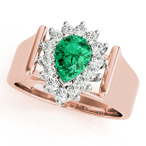 Pear Gemstone Fashion Ring · 0.30 ct tw