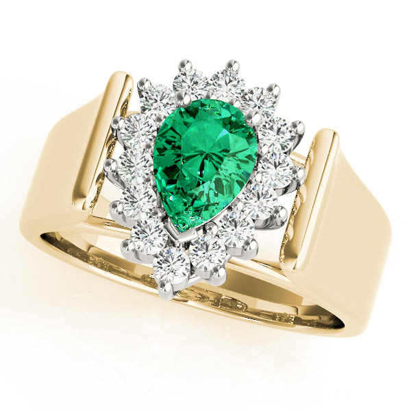 Pear Gemstone Fashion Ring · 0.26 ct tw
