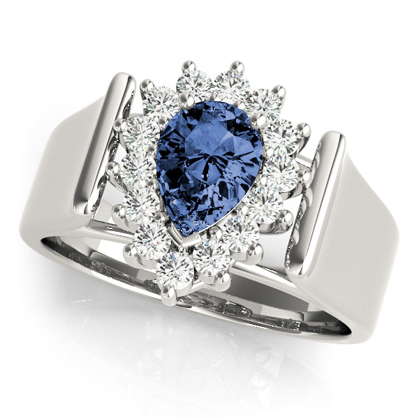 Pear Gemstone Fashion Ring · 0.51 ct tw