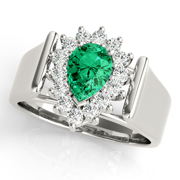 Pear Gemstone Fashion Ring · 0.28 ct tw