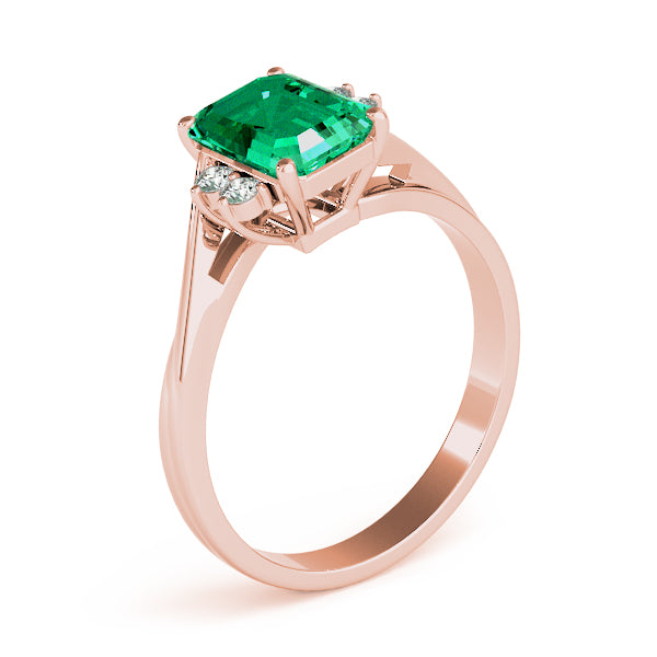 Emerald Gemstone Fashion Ring · 0.10 ct tw