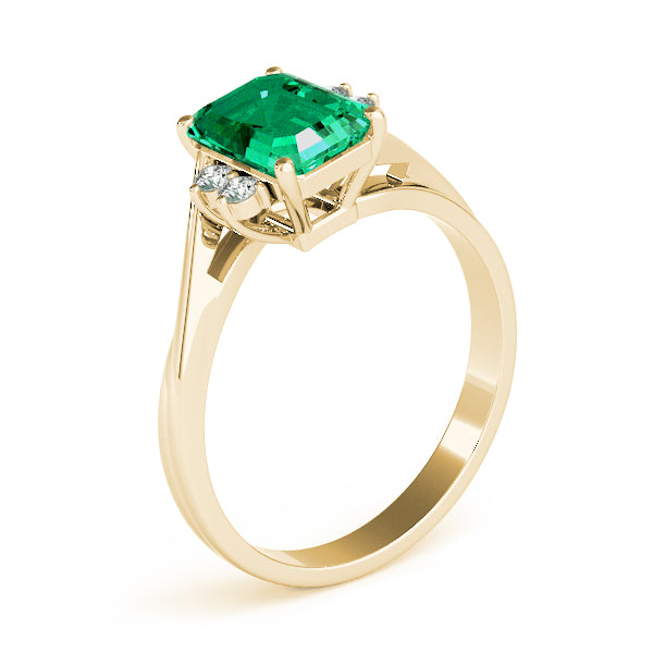 Emerald Gemstone Fashion Ring · 0.10 ct tw