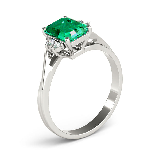 Emerald Gemstone Fashion Ring · 0.10 ct tw