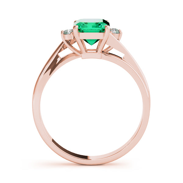 Emerald Gemstone Fashion Ring · 0.10 ct tw