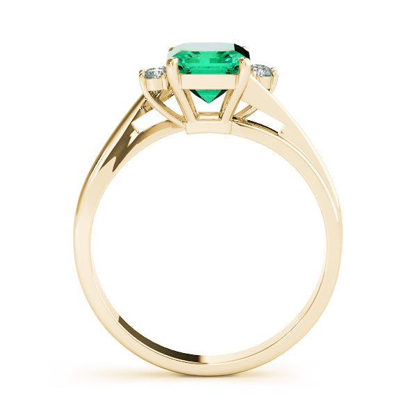 Emerald Gemstone Fashion Ring · 0.10 ct tw
