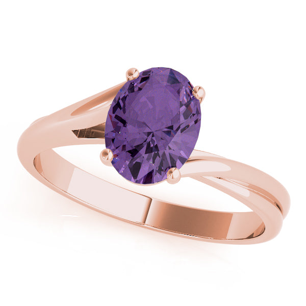Oval Gemstone Fashion Ring