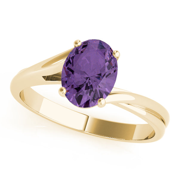 Oval Gemstone Fashion Ring