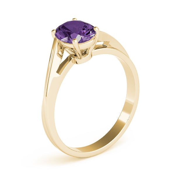 Oval Gemstone Fashion Ring