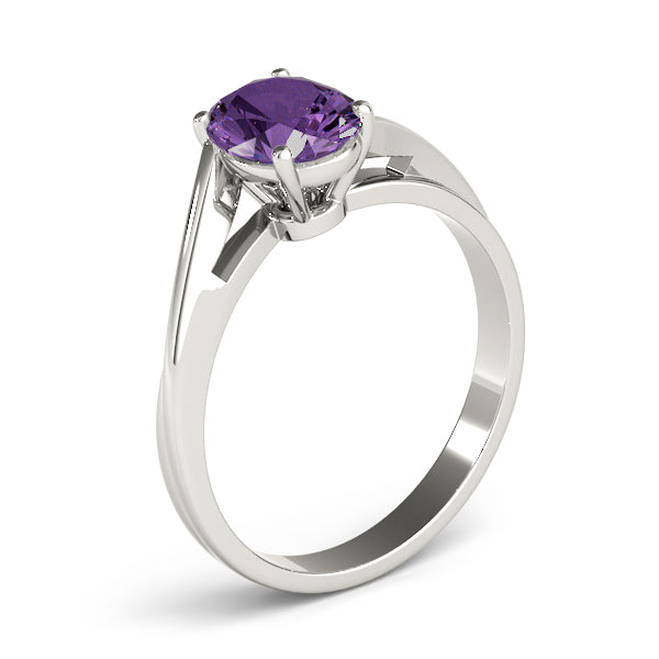 Oval Gemstone Fashion Ring