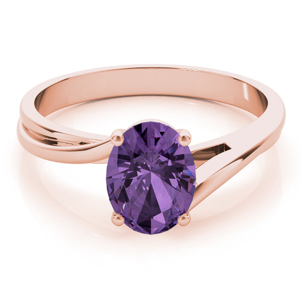 Oval Gemstone Fashion Ring