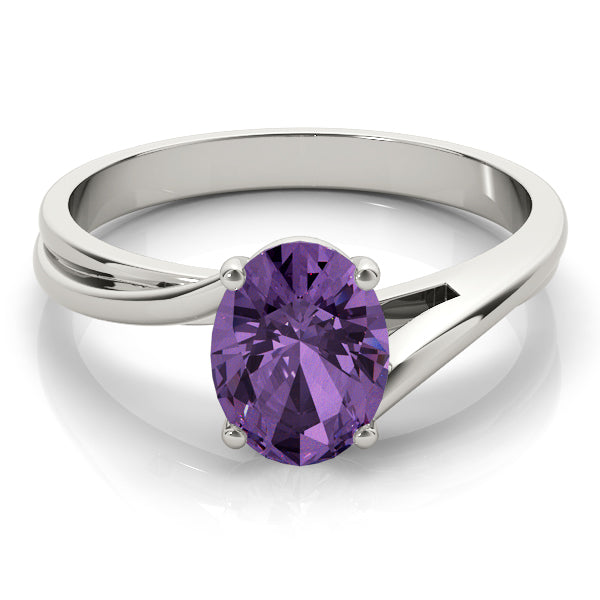 Oval Gemstone Fashion Ring