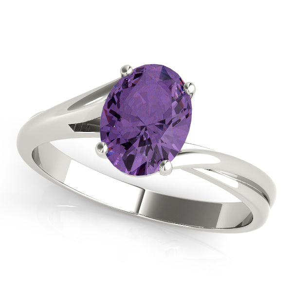 Oval Gemstone Fashion Ring