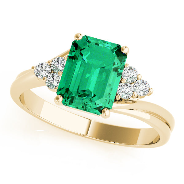 Emerald Gemstone Fashion Ring · 0.15 ct tw