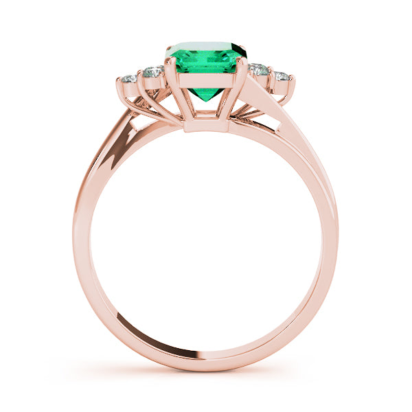 Emerald Gemstone Fashion Ring · 0.18 ct tw