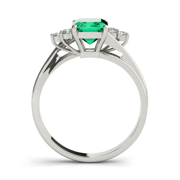Emerald Gemstone Fashion Ring · 0.18 ct tw