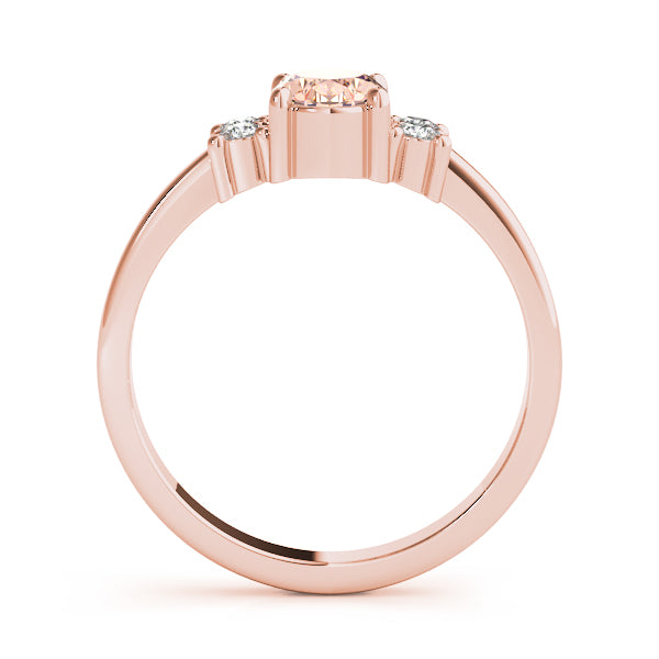 Oval Gemstone Fashion Ring · 0.12 ct tw