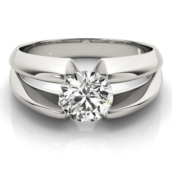 Round Diamond Solitaire Engagement Ring · 1.00 ct tw