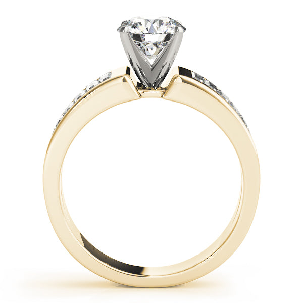 Baguette Fancy Shape Diamond Engagement Ring · 0.78 ct tw