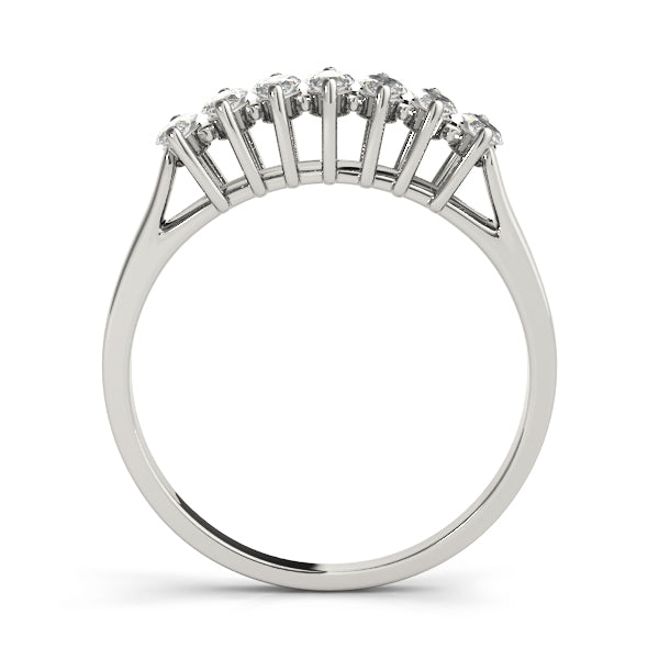 Marquise Fancy Shape Diamond Wedding Band · 0.49 ct tw