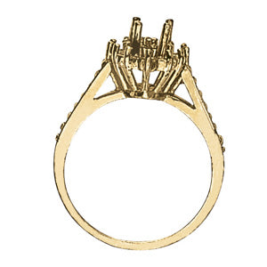 Pear Gemstone Fashion Ring · 0.41 ct tw