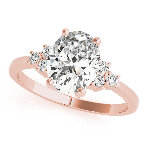 Oval Gemstone Fashion Ring · 0.12 ct tw