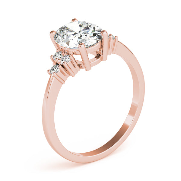 Oval Gemstone Fashion Ring · 0.12 ct tw