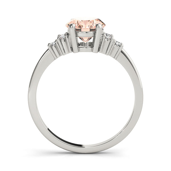 Oval Gemstone Fashion Ring · 0.12 ct tw