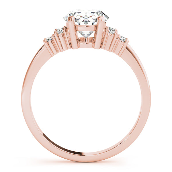 Oval Gemstone Fashion Ring · 0.12 ct tw
