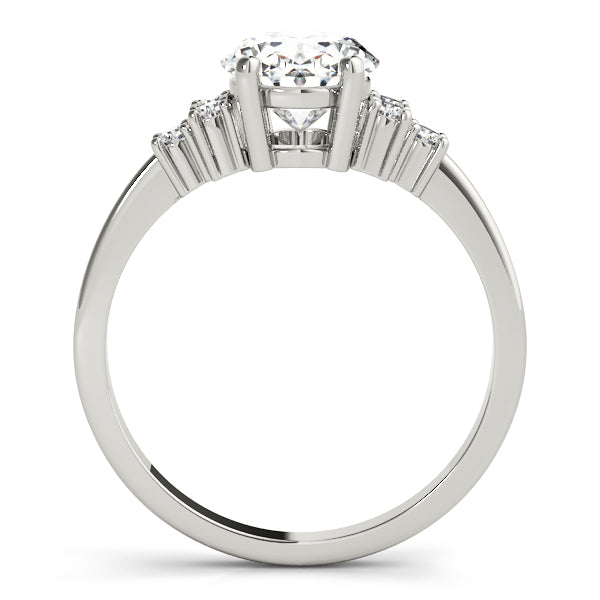 Oval Gemstone Fashion Ring · 0.12 ct tw