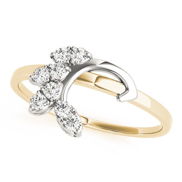 Wraps & Inserts Diamond Wedding Band · 0.12 ct tw