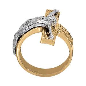 Diamond Religious Fashion Ring